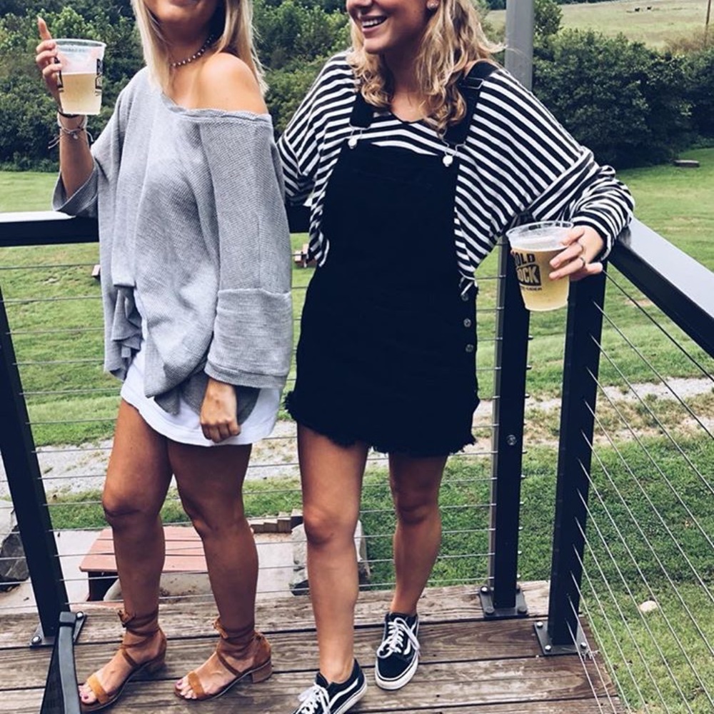Black Overall Dress